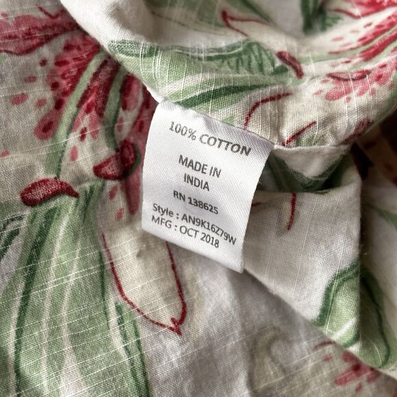 Alexander Julian Shirt Sz XL Colours Hibiscus Flower Print Hawaiian Casual Mens - Picture 5 of 9